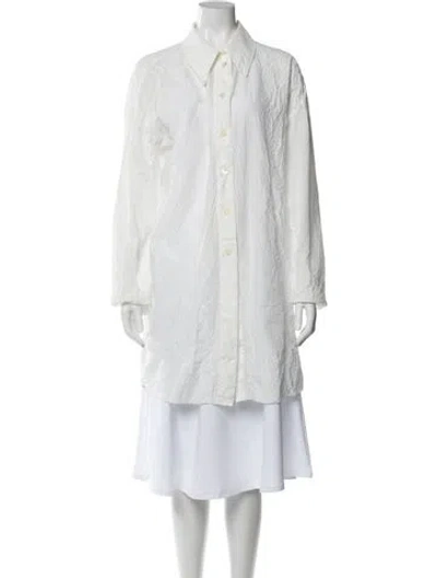 Pre-owned Rohe Mini Dress In White