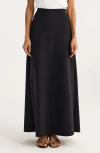 Rohe Scuba Maxi Skirt In Black
