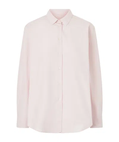 Rohe Minimalist Long-sleeve Shirt In Pink