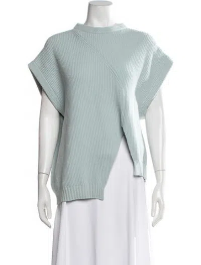 Pre-owned Rohe Mock Neck Sweater In Blue