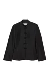 Rohe Mandarin Hourglass Blazer In Black