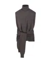 Rohe Multiple Way Double Layered Top In Gray