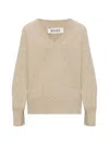 Rohe Wool-blend Classic Mouline Sweater In Neutral