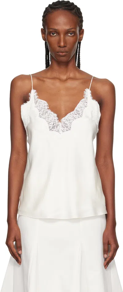 Rohe Off-white Lace Silk Camisole