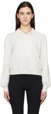 Rohe Off-white Wool-cashmere Polo In 112_310 Off White