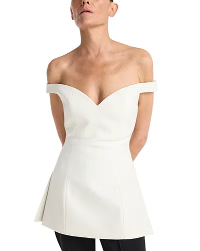 Rohe Off-the-shoulder Top In White