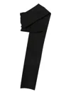 Rohe One-shoulder Cape Top In Black