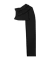 Rohe One-shoulder Cape Top In Black