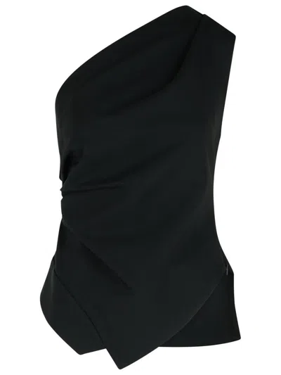 Rohe Róhe One-shoulder Top In Black