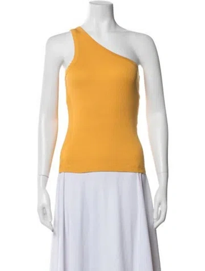 Pre-owned Rohe One-shoulder Sleeveless Top In Neutrals