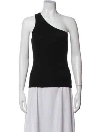 Pre-owned Rohe One-shoulder Sleeveless Top In White