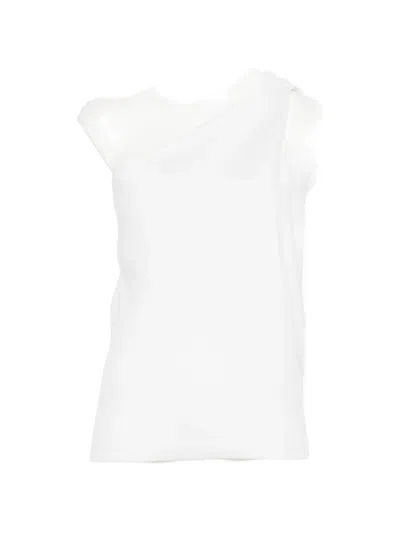Rohe One-shoulder Top In White