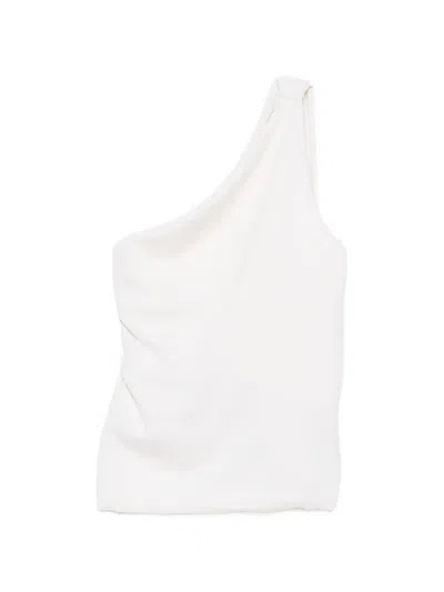 Rohe One-shoulder Top In White