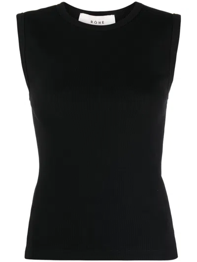 Rohe Organic-cotton Tank Top In Black