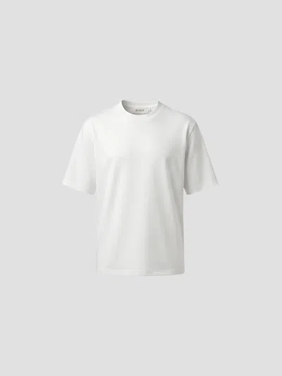 Rohe Róhe Oversized Cotton Silk T-shirt In Off White