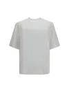 Rohe Oversized Cotton-modal-silk Blend T-shirt In White