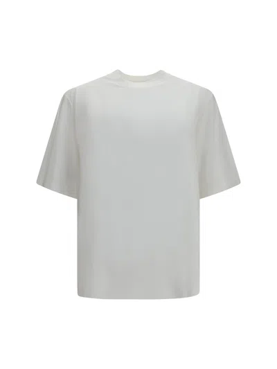 Rohe Oversized Cotton-modal-silk Blend T-shirt In White