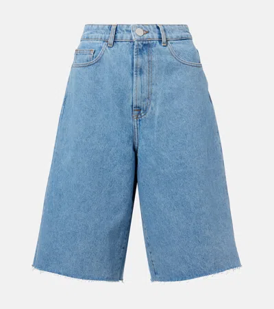 ROHE RÓHE OVERSIZED DENIM SHORTS