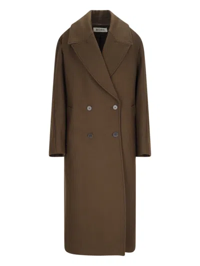 ROHE OVERSIZED DOUBLE-BREASTED COAT