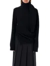 Rohe Róhe High Neck Knit In Black
