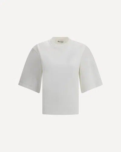 Rohe Oversized T-shirt In White