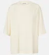 Rohe Oversized Wool-jersey T-shirt In White