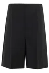 Rohe Viscose Palazzo Shorts In Black