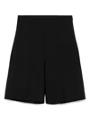 Rohe Viscose Palazzo Shorts In Black