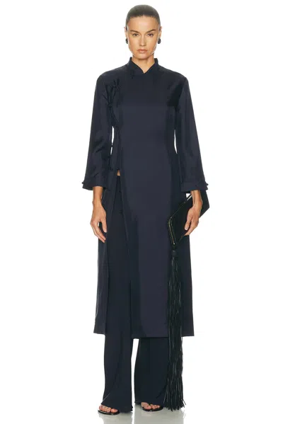 Rohe Pankou Closure Silk Top In Black