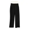 Rohe Layered-effect Pleated Trousers In Black