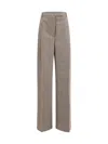 Rohe Trousers In Prince Of Wales Check In Neutral