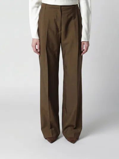Rohe Pants Woman In Brown