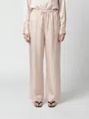 Rohe Drawstring Straight-leg Silk Trousers In Multi