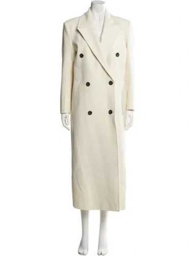 Pre-owned Rohe Peacoat In Neutral