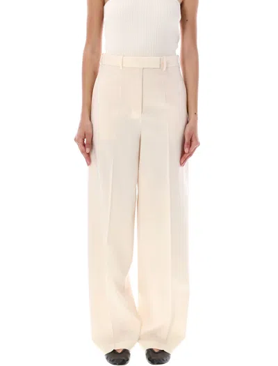 Rohe Pinced Pants In White