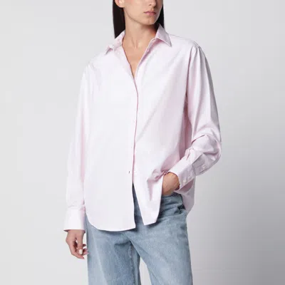 ROHE RÓHE PINK COTTON BUTTON-DOWN SHIRT