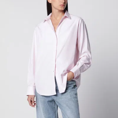 ROHE RÓHE PINK COTTON BUTTONDOWN SHIRT