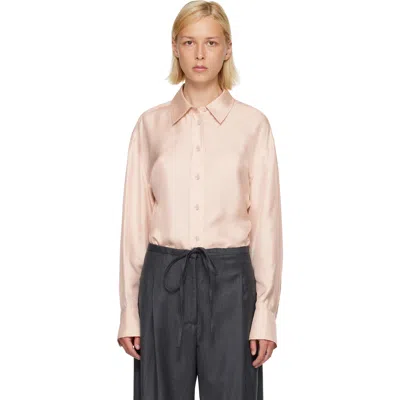 Rohe Pink Silk Shaped Shirt