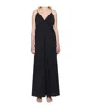 Rohe Pleated Slip Dress In Black