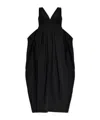 Rohe Technical Volume Dress In Black