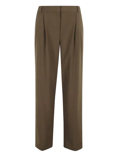 Rohe Signature Tailored Trousers In Brown