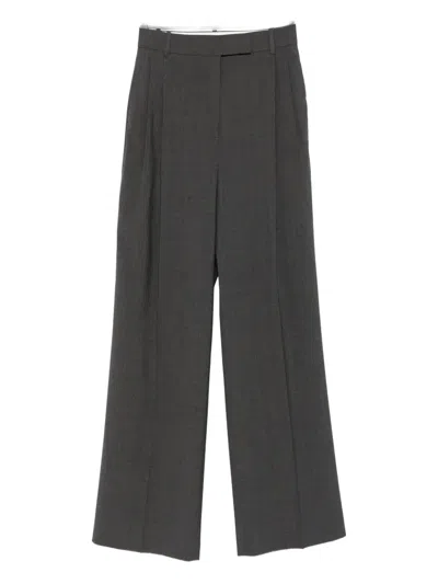 Rohe Pleated Trousers In Gray