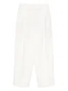 Rohe Pleated Trousers In Neutral