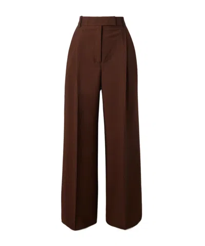 Rohe Róhe Pleated Wide-leg Trousers In Multi