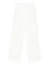 Rohe Casual Pants With Belt Loops In White