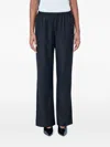 Rohe Pocket Elasticated Trousers In Blue