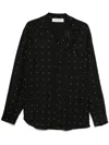 Rohe Polka-dot Shirt In Black