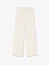 Rohe Polka-dots Silk Trouser In White