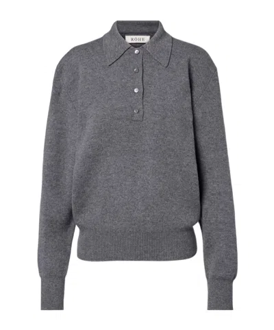 ROHE POLO NECK SWEATER