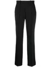 Rohe Tailored Straight Trousers In Black